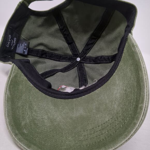 Truck With Christmas Tree Slideback Baseball Cap Green One Size David And Young - Picture 7 of 10